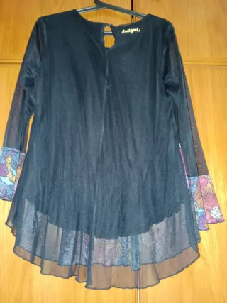 Blusa Desigual Talla M Estampado Floral