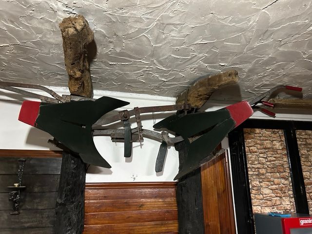 Instrumentos de labranza antiguos