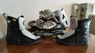 Patines Rollerblade Spirit XR y protecciones