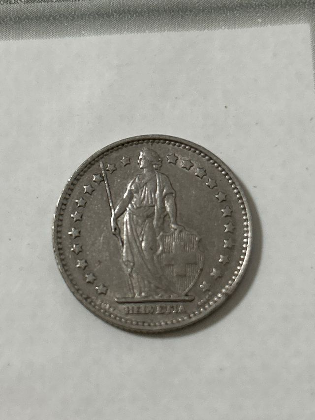 Moneta 1 Franco Svizzero 1968