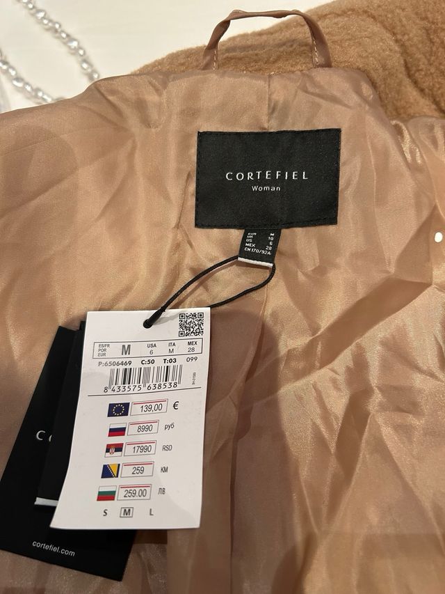 Abrigo largo beige sin estrenar