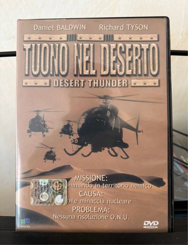 DVD Tuono nel Deserto - Desert Thunder
