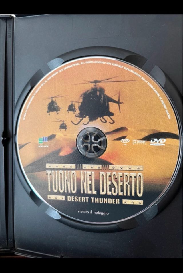 DVD Tuono nel Deserto - Desert Thunder