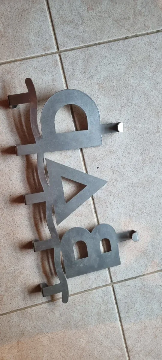 Suporte de toalhas de aço inoxidável