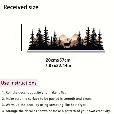 Vinilo Decorativo Montaña y Naturaleza