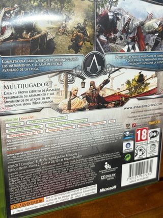 Assassin's Creed La Hermandad Xbox 360 Completo