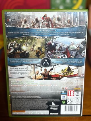 Assassin's Creed La Hermandad Xbox 360 Completo