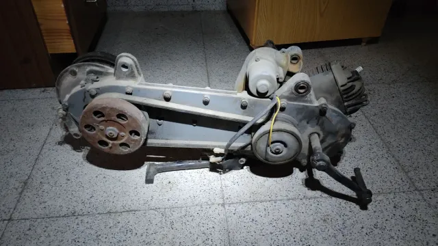 Motor Vespino delta.