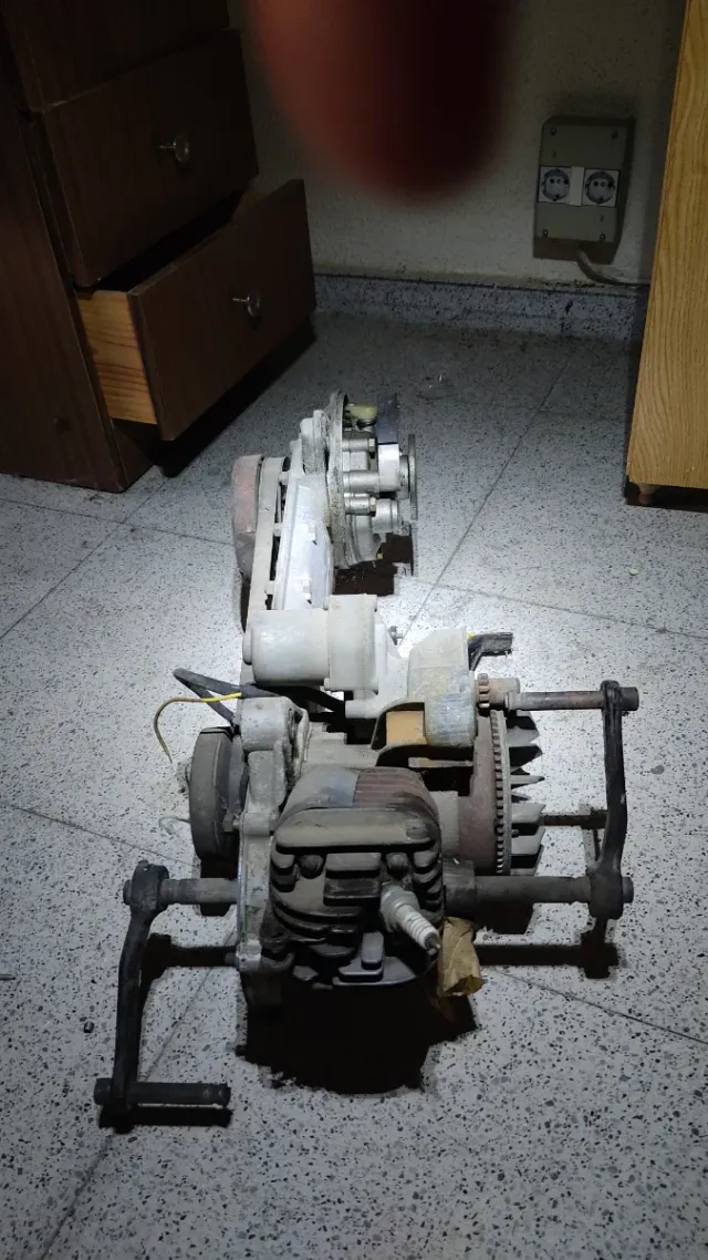 Motor Vespino delta.