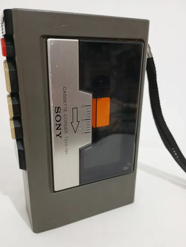 Grabadora Sony TCM-131 Vintage Colección