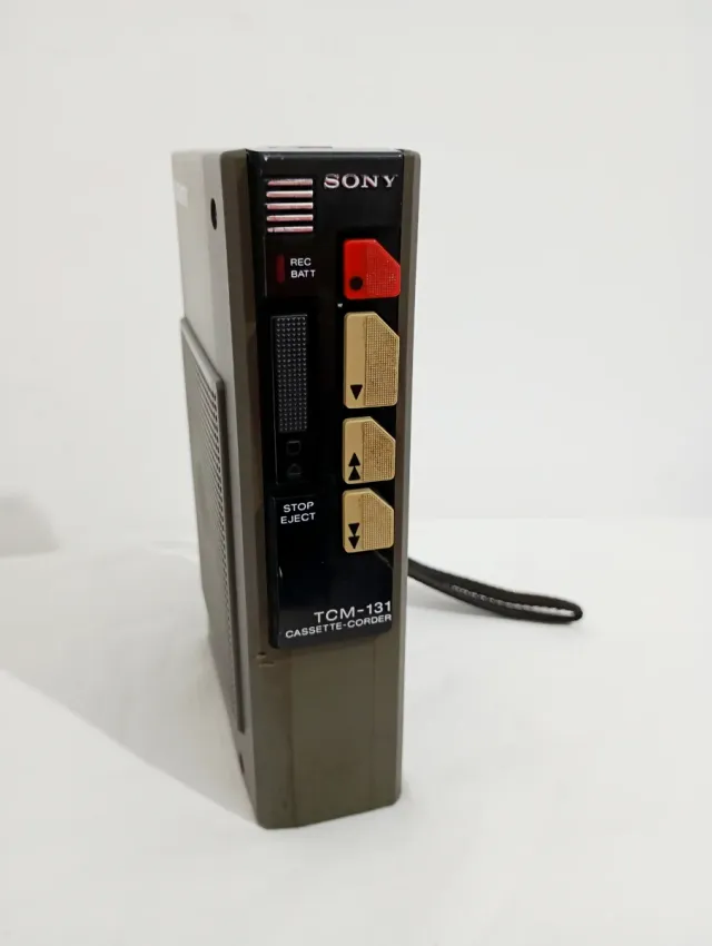 Grabadora Sony TCM-131 Vintage Colección