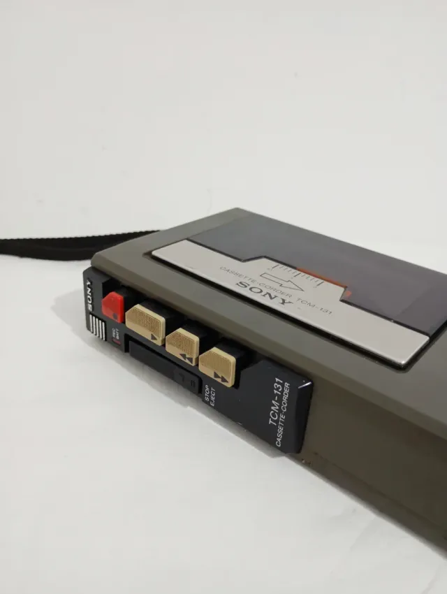 Grabadora Sony TCM-131 Vintage Colección
