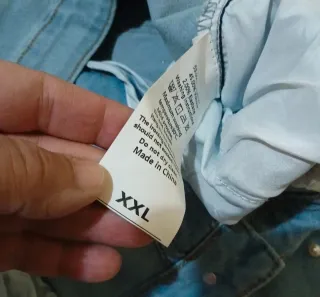 Jeans donna con perline