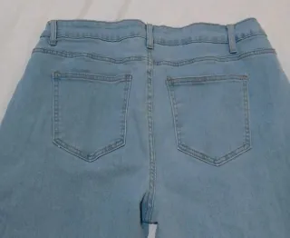 Jeans donna con perline