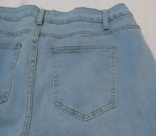 Jeans donna con perline