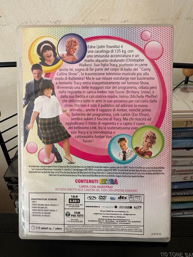 Hairspray DVD John Travolta Michelle Pfeiffer