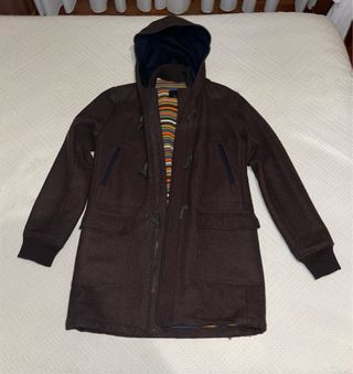 Parka Zara Hombre Talla L Marrón