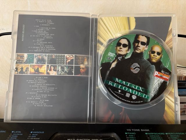 DVD Matrix Reloaded Primavisione