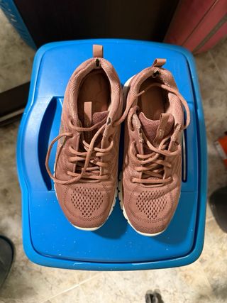 Zapatillas Skechers Rosa Mujer