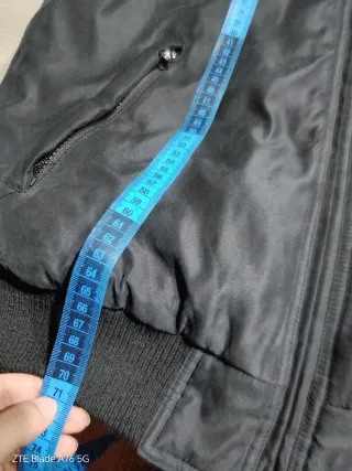 Giubbotto In extenso Uomo Taglia M Nero