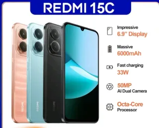 Xiaomi Redmi 15C 6.9 6000mAh 50MP Octa-Core