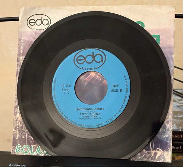 Vinile Enzo Sirna - Solamente Amore / Maria