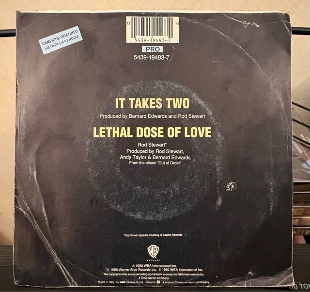 Vinile It Takes Two Rod Stewart & Tina Turner
