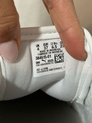 Zapatillas Puma Blancas Talla 37