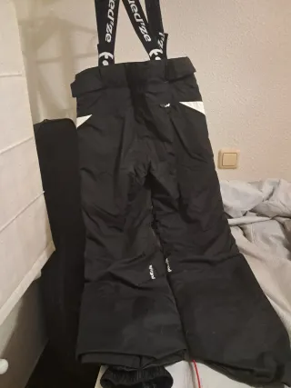 Pantalón esquí niño/a(10-12) Wedze con tirantes