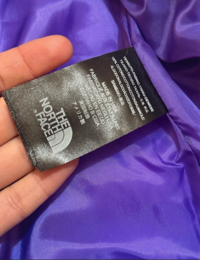 Chaqueta The North Face Invierno Negra y Azul