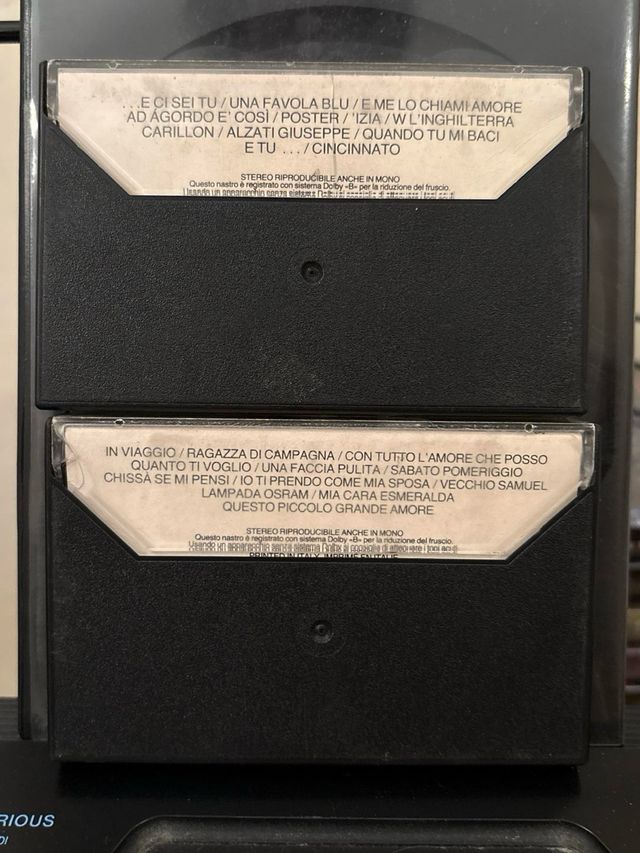 Musicassette Claudio 1 & 2 - Pubblicita' TV