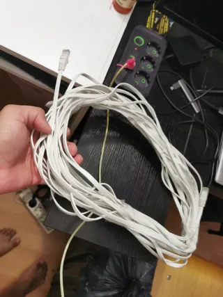 Cable Ethernet Plano CAT-5E 24AWG OFC 10m