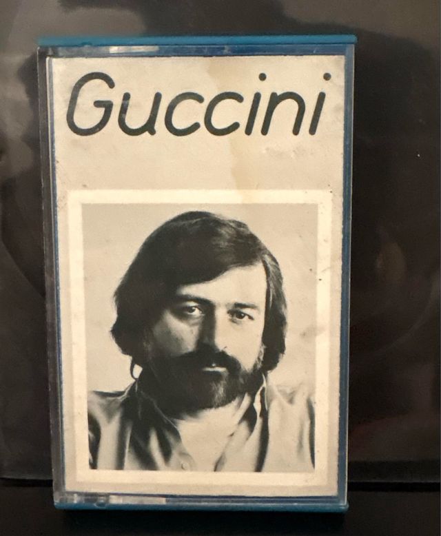 Musicassetta Guccini Pop Rock Nazionale
