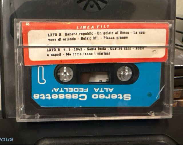 Musicassetta Lucio Dalla - Francesco De Gregori