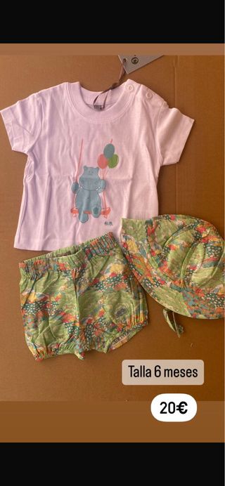 Conjunto playero bebé: 3/piezas Jose varon