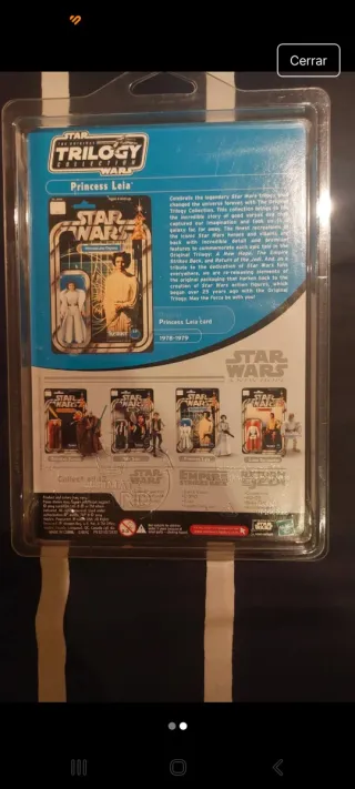 Star Wars Figura Princesa Leia Kenner