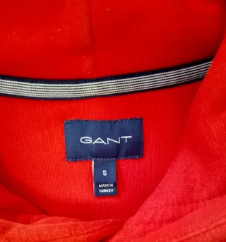 Sudadera Gant Roja con capucha Talla S