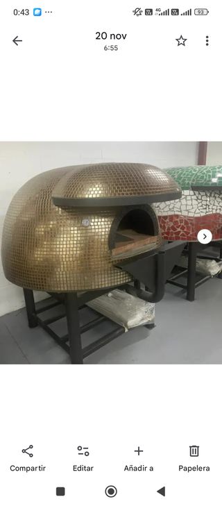 Horno de pizza 643863251