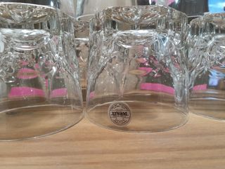 Lote 12 Vasos Duralex Vidrio + Decantador vino