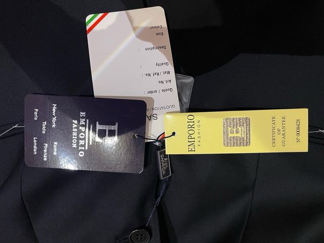 Traje Emporio completo — americana + pantalón