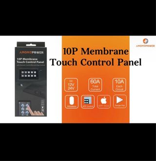 Panel Táctil Membrana 10P AMOMOPOWER