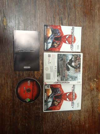 Wii Spiderman reino sombras completo