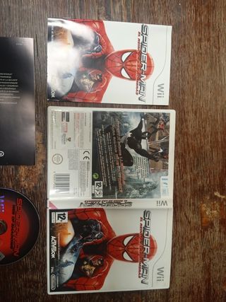 Wii Spiderman reino sombras completo