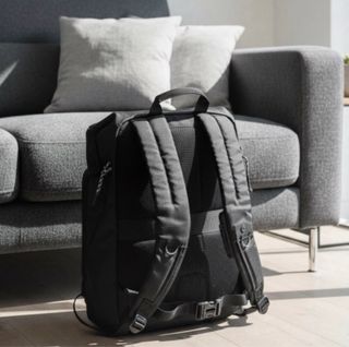 Mochila Piquadro Negra y Gris