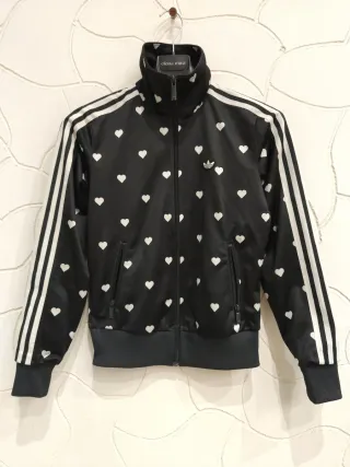 Rara giacca Adidas polkadot Hearts tg36