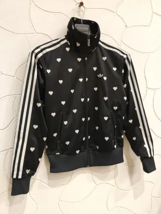 Rara giacca Adidas polkadot Hearts tg36