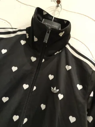 Rara giacca Adidas polkadot Hearts tg36