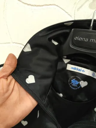 Rara giacca Adidas polkadot Hearts tg36
