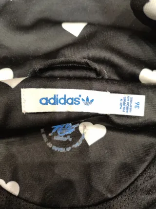 Rara giacca Adidas polkadot Hearts tg36