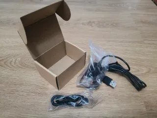 Luz LED Bicicleta USB Doble